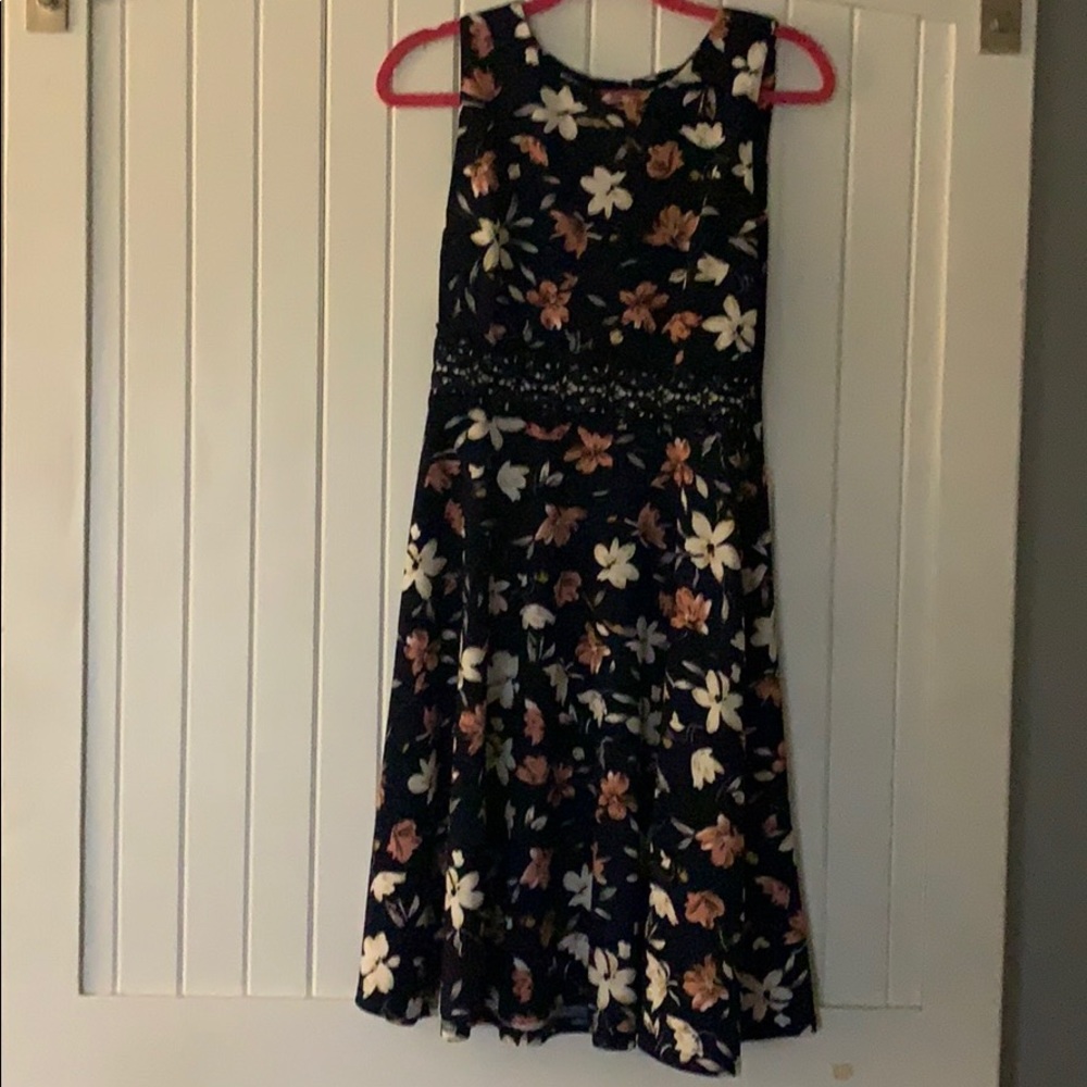 Floral A-line dress